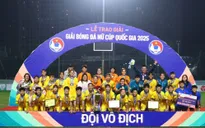 CLB TP.HCM vô địch giải bóng đá Nữ Cúp Quốc gia 2025