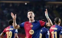 Lewandowski tỏa sáng, Barca thắng đậm Dortmund