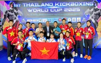 Đội tuyển Kickboxing thắng lớn tại Cúp thế giới