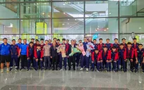 Đội tuyển U17 Việt Nam trở về nước sau hành trình đầy nỗ lực tại VCK U17 châu Á 2025