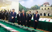 Trưng bày các văn kiện hợp tác giữa hai nước Việt Nam - Trung Quốc