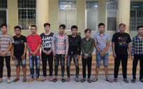 Nhóm thanh niên mang hung khí đi giải quyết mâu thuẫn do tranh giành tình cảm