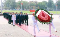 Tổng Bí thư, Chủ tịch nước Trung Quốc Tập Cận Bình vào Lăng viếng Chủ tịch Hồ Chí Minh