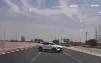 Xử phạt nữ tài xế lái xe ngược chiều trên cao tốc Hà Nội - Hải Phòng