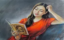 Các đại sứ văn hóa đọc TP Hồ Chí Minh qua tranh của Lê Sa Long