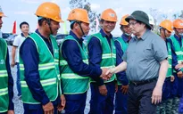 Thủ tướng lần thứ 8 tới dự án Cần Thơ - Cà Mau, chỉ đạo thông tuyến cao tốc Bắc - Nam tới cảng Hòn Khoai