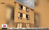 Mỹ: Hàng loạt cửa sổ bị vỡ do mưa đá bất thường