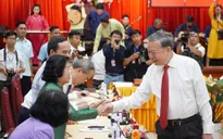Tổng Bí thư Tô Lâm gặp mặt cán bộ lão thành cách mạng, người có công tiêu biểu tại TP Hồ Chí Minh