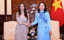 Phó Chủ tịch nước Võ Thị Ánh Xuân tiếp Phó Chủ tịch Quỹ Heydar Aliyev