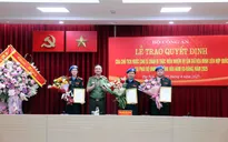 Trao Quyết định của Chủ tịch nước cho sĩ quan công an đi thực hiện nhiệm vụ gìn giữ hòa bình LHQ