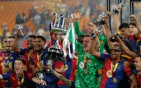 Thắng kịch tính Real Madrid, Barcelona vô địch Cúp Nhà vua
