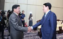 Chủ tịch nước Lương Cường tiếp Tổng Bí thư, Chủ tịch nước Lào