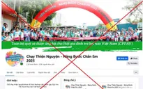 Cảnh báo giả mạo giải chạy thiện nguyện "Nâng bước chân em"
