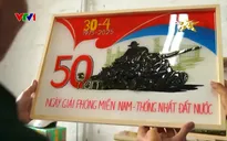 Những bức tranh thủy tinh tái hiện hồi ức, niềm vui ngày thống nhất