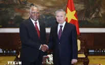 Tổng Bí thư Tô Lâm hội kiến Ủy viên Bộ Chính trị, Phó Chủ tịch nước Cuba