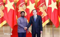 Chủ tịch Quốc hội Trần Thanh Mẫn hội kiến Tổng thống Sri Lanka