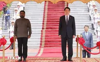 Chủ tịch nước Lương Cường chủ trì lễ đón chính thức Tổng thống Sri Lanka