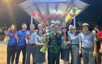 Cựu chiến binh lái xe máy từ Nghệ An vào TP Hồ Chí Minh xem diễu binh trở về với gia đình