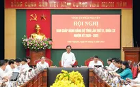 Thái Nguyên: Tuyệt đối tránh tiêu cực trong sắp xếp cán bộ sau sáp nhập