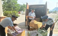 Thu giữ lô hàng nhập lậu trên quốc lộ 1A, đoạn qua huyện Chi Lăng (Lạng Sơn)