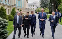 Các nhà lãnh đạo châu Âu và Ukraine ủng hộ đề xuất ngừng bắn của ông Trump