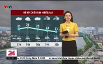 Bản tin thời tiết 11h30 - 11/5/2025