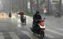 Nhiều khu vực trên cả nước có mưa dông