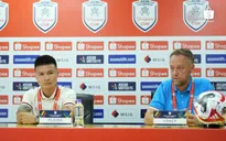 HLV Polking thận trọng trước trận chung kết lượt đi gặp Buriram United