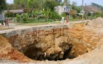 Bắc Kạn: Công bố tình huống khẩn cấp về sụt lún đất tại xã Kim Lư, Na Rì