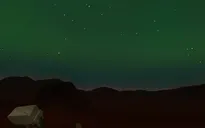 Lần đầu chụp được ảnh cực quang trên Sao Hỏa