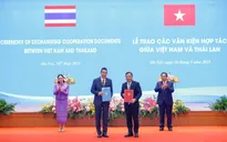 Việt Nam - Thái Lan trao nhiều văn kiện hợp tác quan trọng