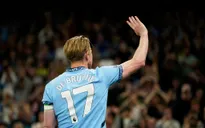 Man City thắng thuyết phục trong ngày De Bruyne chia tay Etihad