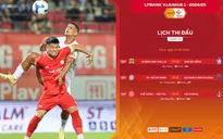 Lịch thi đấu vòng 24 V.League | SHB Đà Nẵng có giành quyền tự quyết?