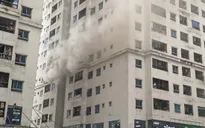 Hà Nội: Cháy căn hộ chung cư HH2A Linh Đàm