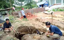 Tuyên Quang xuất hiện hố "tử thần" có đường kính gần 3m