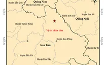Xảy ra động đất có độ lớn 3.8 tại huyện Kon Plông, Kon Tum