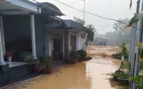Ngập nặng sau mưa lớn gần cao tốc Biên Hòa – Vũng Tàu