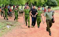 Dựng hiện trường vụ con rể nổ súng vào nhà bố vợ, cướp xe máy ở Bình Thuận