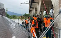 Bộ Chỉ huy Quân sự thành phố Đà Nẵng triển khai lực lượng ứng phó hoàn lưu bão số 1