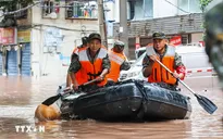 Trung Quốc: Hơn 53.000 người sơ tán do mưa lớn kéo dài