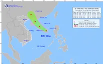 Áp thấp trên Biển Đông mạnh lên thành áp thấp nhiệt đới
