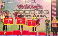 Giải Võ cổ truyền trẻ 2025 khép lại: Thanh Hoá, TP Hồ Chí Minh giành 2 vị trí Nhất toàn đoàn