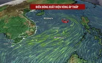 Xuất hiện vùng áp thấp ở Biển Đông, có khả năng mạnh lên thành áp thấp nhiệt đới