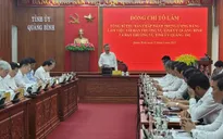 Tổng Bí thư Tô Lâm làm việc với Ban Thường vụ Tỉnh ủy Quảng Bình và Quảng Trị