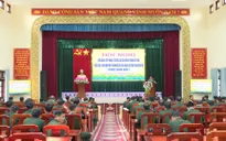 Bộ Chỉ huy Quân sự tỉnh Thái Nguyên tiếp nhận bàn giao từ Bộ Chỉ huy Quân sự tỉnh Bắc Kạn