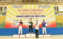 Gần 500 VĐV tranh tài tại Giải Vô địch Karate quốc gia 2025