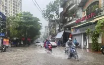 Thời tiết ngày 28/6: Hà Nội mưa to đến rất to