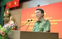 Công bố Quyết định của Bộ trưởng Bộ Công an về tổ chức, cán bộ Công an 34 tỉnh, thành phố