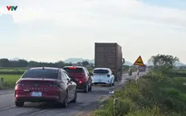 Đường ĐH20 nối Nghệ An - Hà Tĩnh xuống cấp trầm trọng