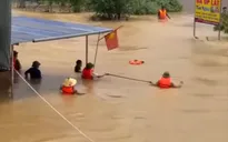 Tìm thấy thi thể 2 cháu bé bị lũ cuốn ở Thái Nguyên